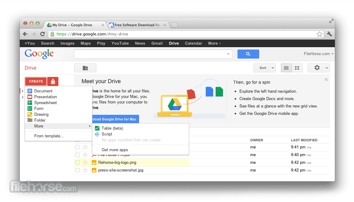 Google drive for mac